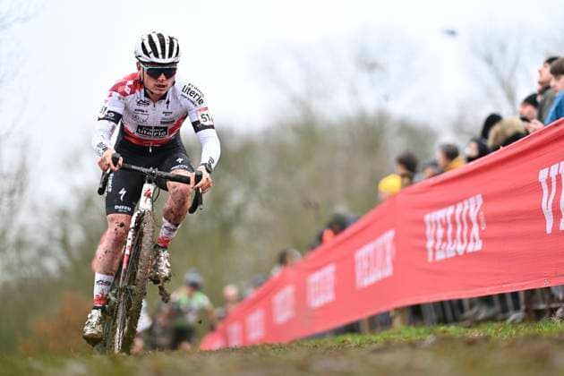 UCI Cyclocross World Cup Gavere 2024 GAVERE, BELGIUM - DECEMBER 26 : Lequet Corentin (FRA) of As Bike Racing during the 7th leg of the UCI Cyclocross World Cup series 2024-2025 for Men Elite in Gavere, Belgium, 26 12 2024 Gavere Belgium  Copyright: xBcex