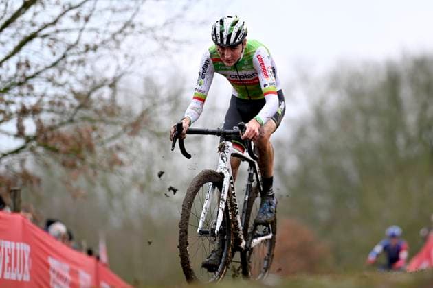 UCI Cyclocross World Cup Gavere 2024 GAVERE, BELGIUM - DECEMBER 26 : Verstrynge Emiel (BEL) of Crelan - Corendon during the 7th leg of the UCI Cyclocross World Cup series 2024-2025 for Men Elite in Gavere, Belgium, 26 12 2024 Gavere Belgium  Copyright: xBcex