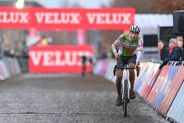 UCI Cyclocross World Cup Gavere 2024 GAVERE, BELGIUM - DECEMBER 26 : Vandebosch Toon (BEL) of Crelan - Corendon during the 7th leg of the UCI Cyclocross World Cup series 2024-2025 for Men Elite in Gavere, Belgium, 26 12 2024 Gavere Belgium  Copyright: xBcex