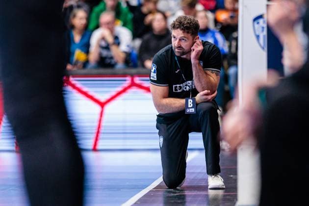Florian Kehrmann TBV Lemgo Lippe, Coach GER, TBV Lemgo Lippe vs THW Kiel, Handball, 1 Bundesliga, 17 Matchday, Season 2024 2025, 26 12 2024 GER, TBV Lemgo Lippe vs THW Kiel, Handball, 1 Bundesliga, 17 Matchday, Season 2024 2025, 26 12 2024 Lemgo Copyright: xEibner-Pressefoto JanxRollingerx EP_JSK