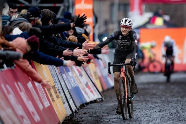 UCI Cyclocross World Cup Gavere 2024 GAVERE, BELGIUM - DECEMBER 26 : Reculeau Nicolas (FRA) during the 7th leg of the UCI Cyclocross World Cup series 2024-2025 for Men Elite in Gavere, Belgium, 26 12 2024 Gavere Belgium  Copyright: xBcex