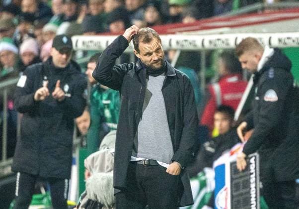 Soccer, Men, Season 2024 2025, 1 Bundesliga 15 Matchday , SV Werder Bremen 1 FC Union Berlin 4 1 , Coach Bo Svensson 1 FC Union , 21 12 2024, Copyright: xMatthiasxKochx