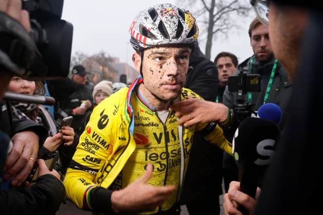 Sport Bilder des Tages Exact Cross cyclocross Loenhout 2024 LOENHOUT, BELGIUM - DECEMBER 27 : Van Aert Wout (BEL) of Team Visma - Lease A Bike during the 5th leg of the Exact Cross cyclocross series 2024-2025 in Loenhout, Belgium, 27 12 2024 Loenhout Belgium  Copyright: xJanxDexMeuleneirx