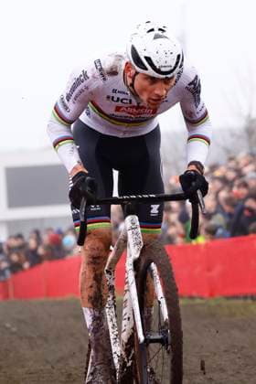 Exact Cross cyclocross Loenhout 2024 LOENHOUT, BELGIUM - DECEMBER 27 : Van Der Poel Mathieu (NED) of Alpecin-Deceuninck during the 5th leg of the Exact Cross cyclocross series 2024-2025 in Loenhout, Belgium, 27 12 2024 Loenhout Belgium  Copyright: xJanxDexMeuleneirx