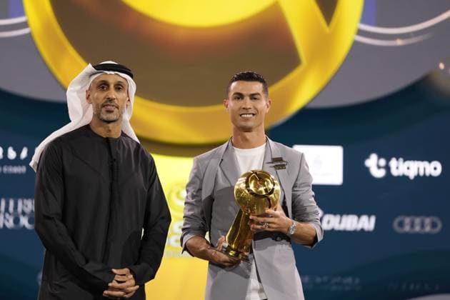 Cristiano Ronaldo Professional Footballer during the Globe Soccer Awards 2025 - 15h edition. Dubai, UAE - December 27, 2024.  Copyright: xFabioxFerrari LaPressex