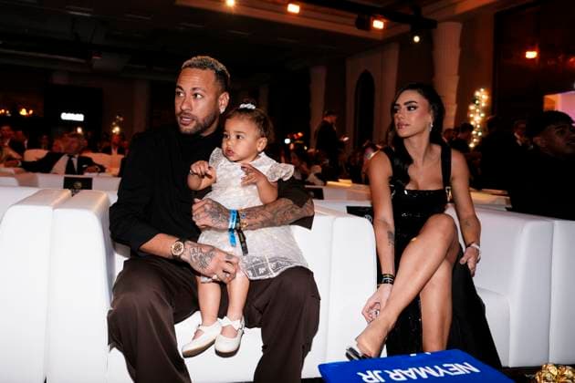 Neymar Jr and family during the Globe Soccer Awards 2025 - 15h edition. Dubai, UAE - December 27, 2024.  Copyright: xFabioxFerrari LaPressex