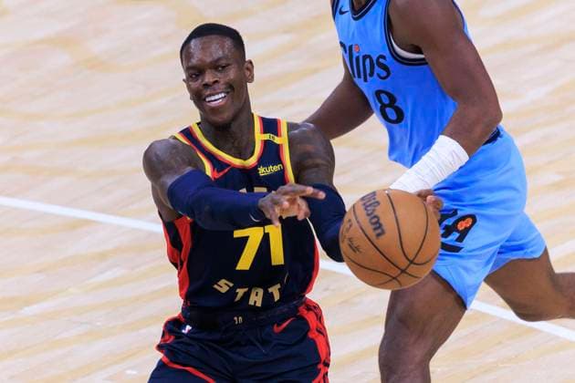 Basketball, NBA, Dennis Schröder traded from Golden State Warriors to Utah Jazz - Archive photos