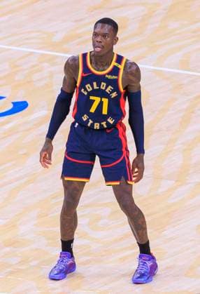 December 27, 2024, Inglewood, California, USA: Dennis Schroder 71 of the Golden State Warriors during their regular season NBA, Basketball Herren, USA game against the Los Angeles Clippers on Friday December 27, 2024 at Intuit Dome in Inglewood, California. Clippers defeat Warriors, 102-92. JAVIER ROJAS PI Inglewood USA - ZUMAp124 20241227_zaa_p124_037 Copyright: xJavierxRojasx