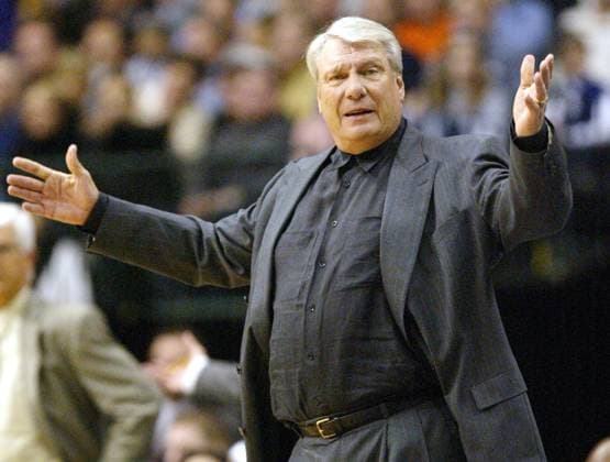 -- NO MAGS, NO SALES -- KRT SPORTS STORY SLUGGED: LAKERS-MAVERICKS KRT PHOTOGRAPH BY VERNON BRYANT DALLAS MORNING NEWS (December 4) DALLAS, TX -- Mavericks head coach Don Nelson questions a call in the first quarter of his team s game against the Lakers on Thursday, December 4, 2003, at American Airlines Center in Dallas, Texas. (mvw) 2003 DALLAS TX USA EDITORIAL USE ONLY Copyright: xx KRT VERNONxBRYANTx krtphotoslive109696