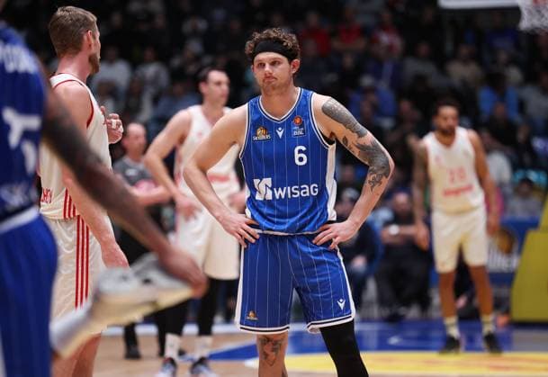 29 12 2024, xdcx, Basketball easyCredit BBL, Frankfurt Skyliners FC Bayern München Basketball, v l , Booker Coplin Fraport Skyliners Copyright: HMBxMedia Claus