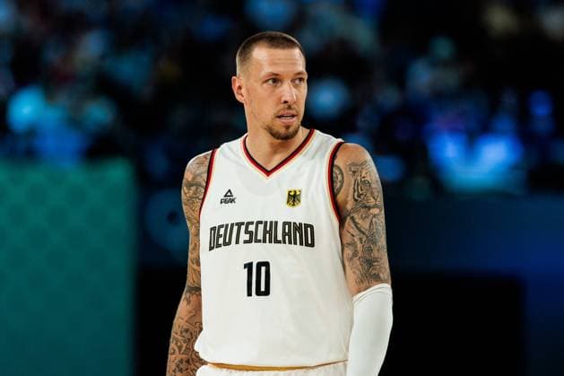 FRA, Paris, Olympic Games Paris 2024, 10 08 2024, Basketball Men 3rd place match Germany Serbia Bercy Arena Daniel Theis Germany, 10 Copyright: HMBxMedia SteffiexWunderl