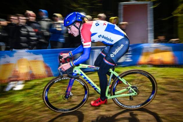 2024 Superprestige Cyclocross Diegem DIEGEM, BELGIUM - DECEMBER 30 : Brand Lucinda (NED) of Baloise Trek Lions in action during the 6th leg of the 2024 - 2025 Telenet Superprestige cyclocross women elite race the evening cross of Diegem on December 30, 2024 in Diegem, Belgium, 30 12 2024 Diegem Belgium  Copyright: xNicoxVereeckenx