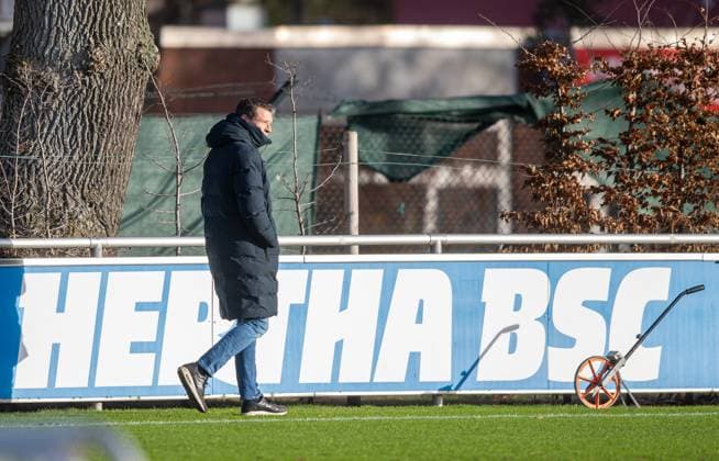 Football, Men, Season 2024 25, 2 Bundesliga, Hertha BSC, Training, Sports Director Benjamin Weber Hertha BSC , 02 01 2025, Copyright: xSebastianxRäppold MatthiasxKochx