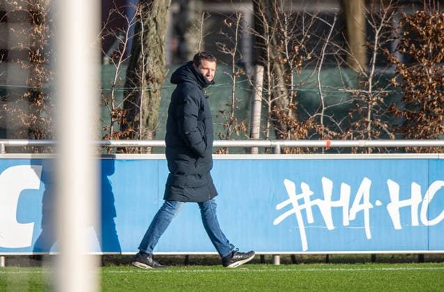 Football, Men, Season 2024 25, 2 Bundesliga, Hertha BSC, Training, Sports Director Benjamin Weber Hertha BSC , 02 01 2025, Copyright: xSebastianxRäppold MatthiasxKochx