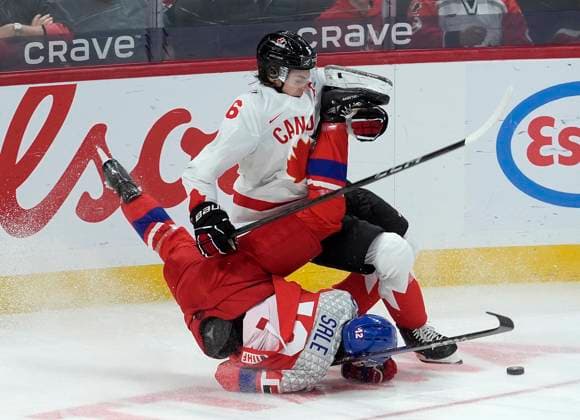 Ice Hockey, IIHF Junior World Championship, Canada - Czech Republic