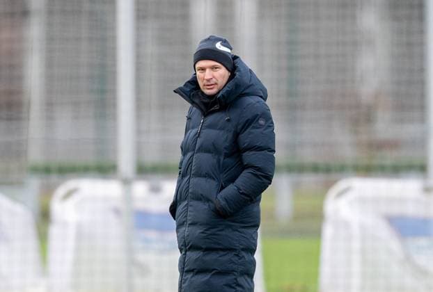 Soccer, Men, Season 2024 25, 2 Bundesliga, Hertha BSC, Training, Sports Director Benjamin Weber Hertha BSC , 03 01 2025, Copyright: xSebastianxRäppold MatthiasxKochx