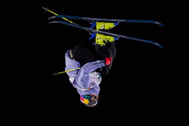 Sport Themen der Woche KW01 Sport Bilder des Tages SNOWBOARD - FIS WC Big Air Klagenfurt KLAGENFURT,AUSTRIA,03.JAN.25 - SNOWBOARD - FIS Big Air World Cup, qualification, ladies. Image shows Mathilde Gremaud (SUI).  GEPAxpictures xMatthiasxTrinkl
