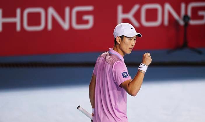Tennis, ATP tournament in Hong Kong