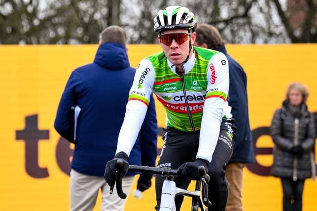 Telenet Superprestige cyclocross Gullegem 2025 GULLEGEM, BELGIUM - JANUARY 04 : Sweeck Laurens (BEL) of Crelan - Corendon during the 7th leg of the Telenet Superprestige cyclocross series 2024-2025 in Gullegem, Belgium, 04 01 2025  Copyright: xTomasxSiskx