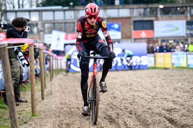 Telenet Superprestige cyclocross Gullegem 2025 GULLEGEM, BELGIUM - JANUARY 04 : Lauryssen Yorben (BEL) of Pauwels Sauzen - Cibel Clementines during the 7th leg of the Telenet Superprestige cyclocross series 2024-2025 in Gullegem, Belgium, 04 01 2025  Copyright: xTomasxSiskx