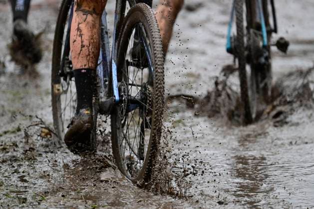 UCI Cyclocross World Cup Dendermonde 2025 DENDERMONDE, BELGIUM - JANUARY 05 : Illustrative picture showing the mud during the 9th leg of the UCI Cyclocross World Cup series 2024-2025 in Dendermonde, Belgium, 05 01 2025 Dendermonde Belgium  Copyright: xPeterxDexVoechtx