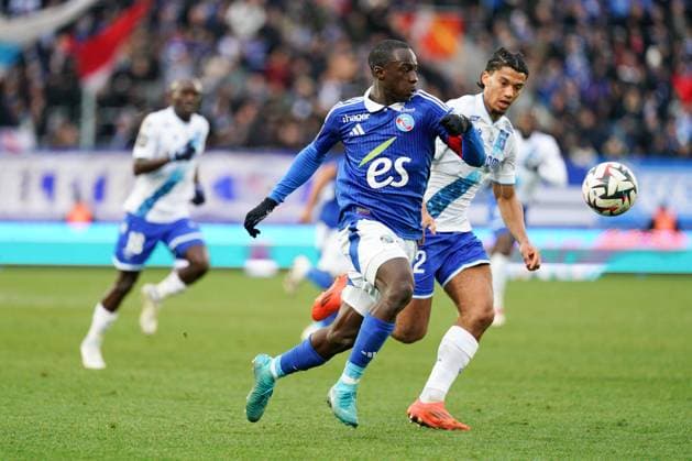 Football, Racing Strasbourg - AJ Auxerre