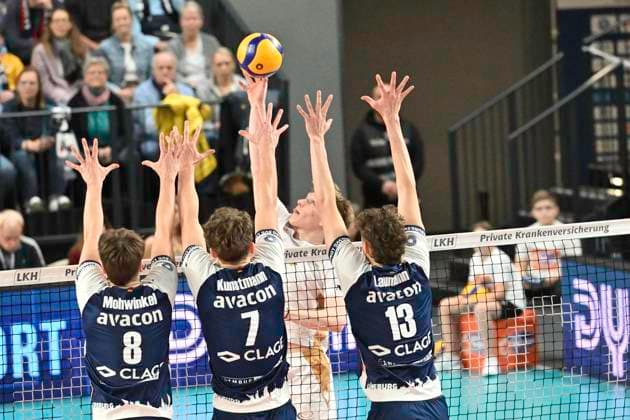 Volleyball, SVG Lüneburg - VC Olympia Berlin