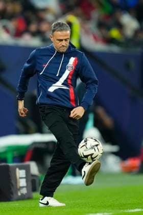 Paris Saint-Germain v AS Monaco - TrophÃ e des Champions - Final Luis Enrique head coach of PSG during the Trophee des Champions match between Paris Saint-Germain and Monaco at Stadium 974 on January 5, 2025 in Doha, Qatar. Doha Qatar  Copyright: xJosexBretonx originalFilename:bretonhernandez-parissai250105_npfkO.jpg