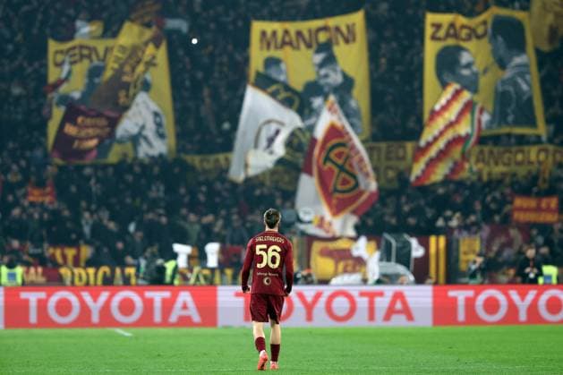 Sport Bilder des Tages CALCIO - Serie A - AS Roma vs SS Lazio Rome, Italy 05.01.2025 : during Italian football championship Serie A Enilive 2024-2025 match AS Roma vs SS Lazio at Stadio Olimpico in Rome. Rome Italy  Copyright: xIPAxSport ABACAx