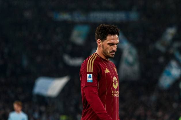 CALCIO - Serie A - AS Roma vs SS Lazio Mats Hummels of AS Roma during AS Roma vs SS Lazio, Italian soccer Serie A match in Rome, Italy, January 05 2025 Rome Italy  Copyright: xIPAxSport ABACAx