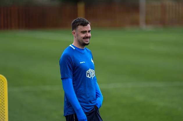 Philipp Förster at the SV Darmstadt 98 training camp in Valencia, El Saler on 06 01 25 in El Saler, Valencia xamx Photo Alfio Marino Copyright:
