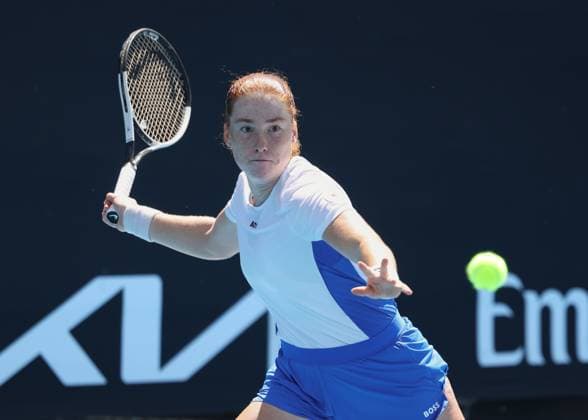 Ella Seidel GER , Australian Open 2025 Melbourne Park, Melbourne, Victoria, Australia Copyright: xJuergenxHasenkopfx