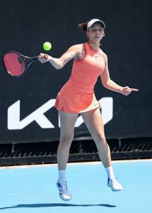 Tamara Korpatsch GER , Australian Open 2025 Melbourne Park, Melbourne, Victoria, Australia Copyright: xJuergenxHasenkopfx