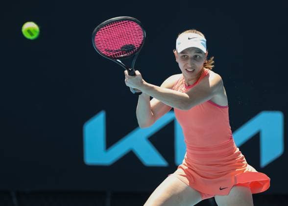 Tamara Korpatsch GER , Australian Open 2025 Melbourne Park, Melbourne, Victoria, Australia Copyright: xJuergenxHasenkopfx