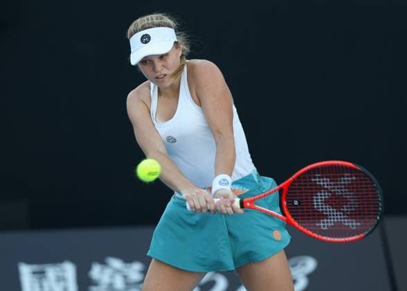 Veronika Erjavec SLO , Australian Open 2025 Melbourne Park, Melbourne, Victoria, Australia Copyright: xJuergenxHasenkopfx