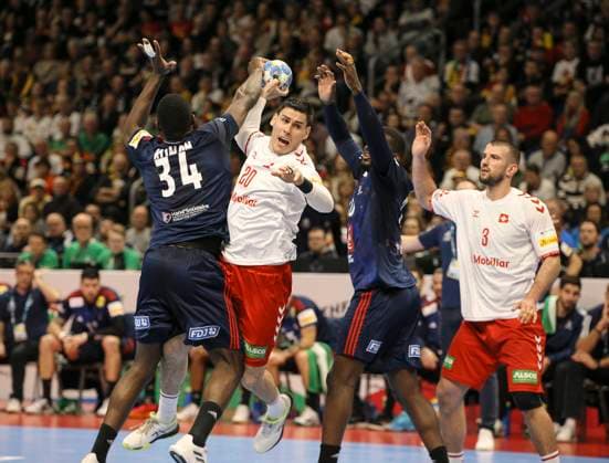 Handball, World Championship 2025, Germanys group opponents Switzerland, archive images