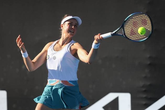 Marie Benoit BEL , Australian Open 2025 Melbourne Park, Melbourne, Victoria, Australia Copyright: xJuergenxHasenkopfx