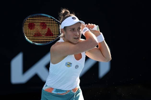 Marie Benoit BEL , Australian Open 2025 Melbourne Park, Melbourne, Victoria, Australia Copyright: xJuergenxHasenkopfx