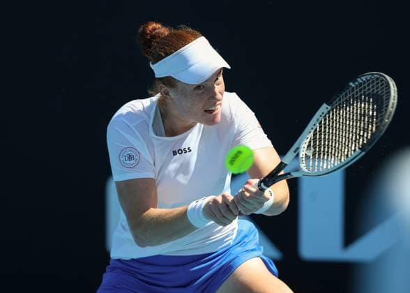 Ella Seidel, Australian Open 2025 Melbourne Park, Melbourne, Victoria, Australia Copyright: xJuergenxHasenkopfx