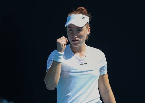 Ella Seidel, Australian Open 2025 Melbourne Park, Melbourne, Victoria, Australia Copyright: xJuergenxHasenkopfx