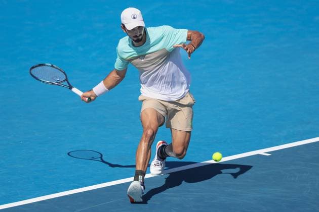 Hady Habib LBN , Australian Open 2025 Melbourne Park, Melbourne, Victoria, Australia Copyright: xJuergenxHasenkopfx