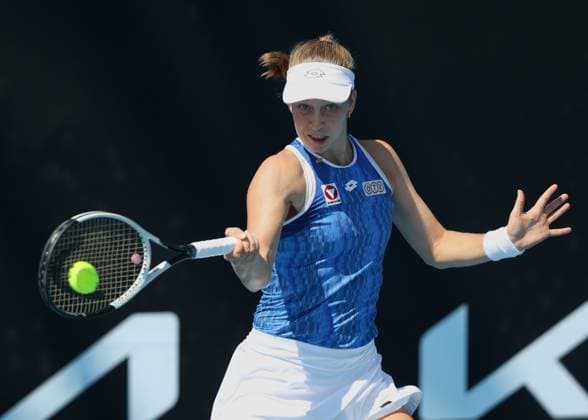Sinja Krauss AUT , Australian Open 2025 Melbourne Park, Melbourne, Victoria, Australia Copyright: xJuergenxHasenkopfx