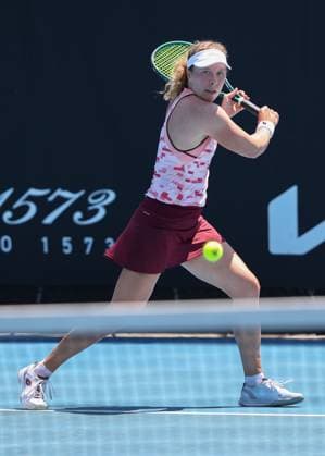 Anna-Lena Friedsam (GER), Australian Open 2025 Melbourne Park, Melbourne, Victoria, Australia. Copyright: xJuergenxHasenkopfx