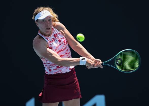 Anna Lena Friedsam GER , Australian Open 2025 Melbourne Park, Melbourne, Victoria, Australia Copyright: xJuergenxHasenkopfx