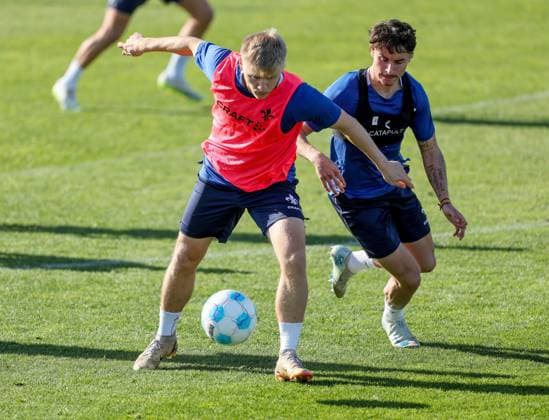 Soccer 2 BL Training Camp SV Darmstadt 98 El Saler Day 4 07 01 25, Andreas Müller, Guille Bueno,