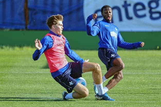 Soccer 2 BL Training Camp SV Darmstadt 98 El Saler Day 4 07 01 25, , Merveille Papela,
