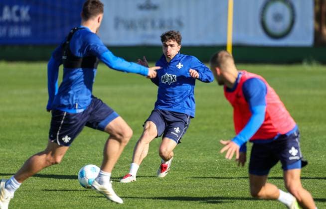 Soccer 2 BL Training Camp SV Darmstadt 98 El Saler Day 4 07 01 25, Asaf Arania,