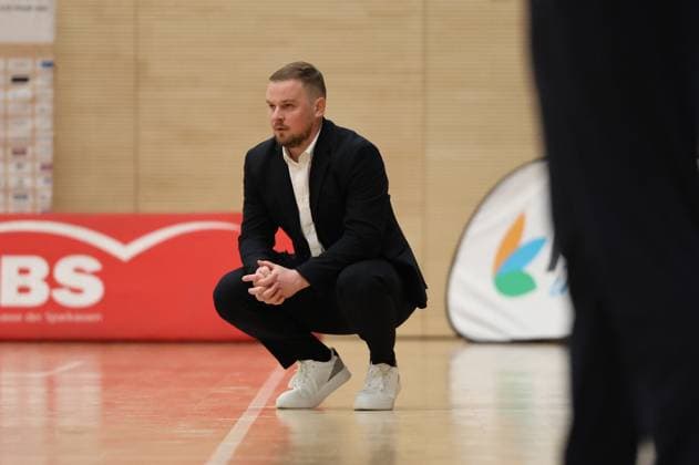 08 01 2025, Basketball, Women, DBBL Cup, Season 2024 2025, Saarlouis Royals Syntainics MBC, Coach Matiss Rozlapa Saarlouis Royals Saarlouis Stadtgartenhalle Saarland Germany EN Copyright: xSebastianxBachx