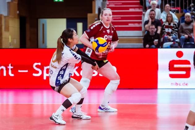 CEV Challenge Cup SC Potsdam C S M Targoviste 08 01 2025 CEV Challenge Cup SC Potsdam C S M Targoviste Yurika Bamba 10 Copyright: xBEAUTIFULxSPORTS NicolxMarschallx