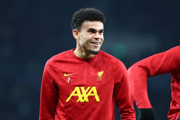 London, England, January 8th 2025: Luis Diaz (7 Liverpool) during the EFL Cup match between Tottenham Hotspur and Liverpool at Tottenham Hotspur Stadium in London, England (Alexander Canillas SPP) Copyright: xAlexanderxCanillas SPPx spp-en-AlCa-9U2A4520